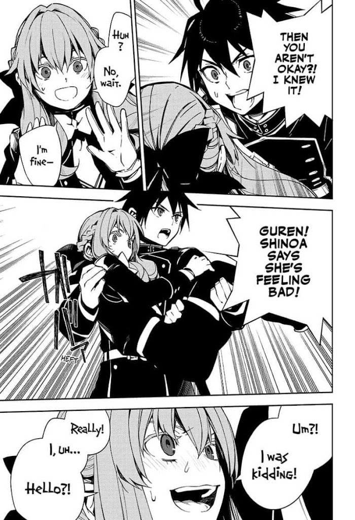 Seraph Of The End - Chapter 110