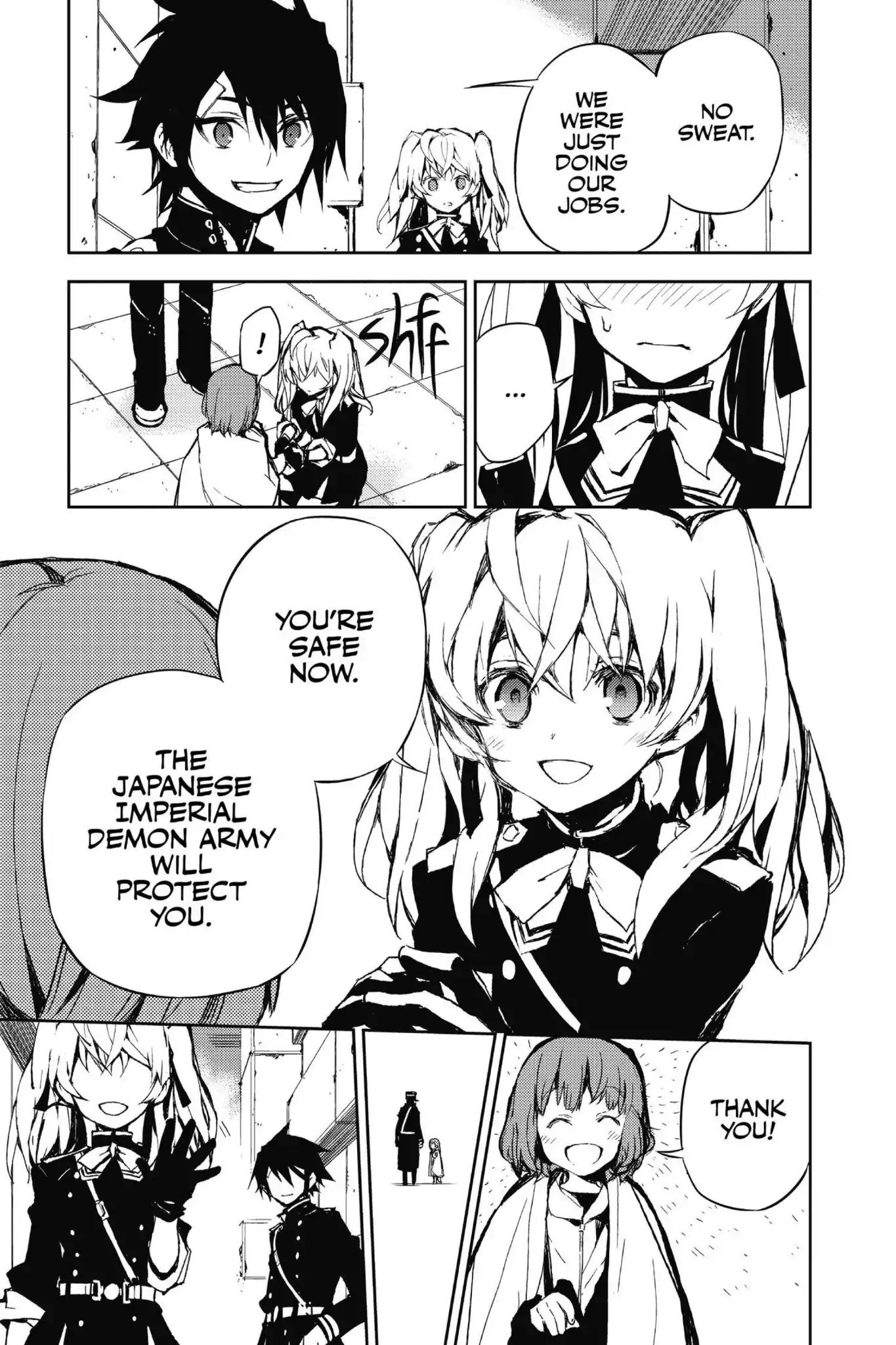 Seraph Of The End - Chapter 8: Mitsuba S Squad