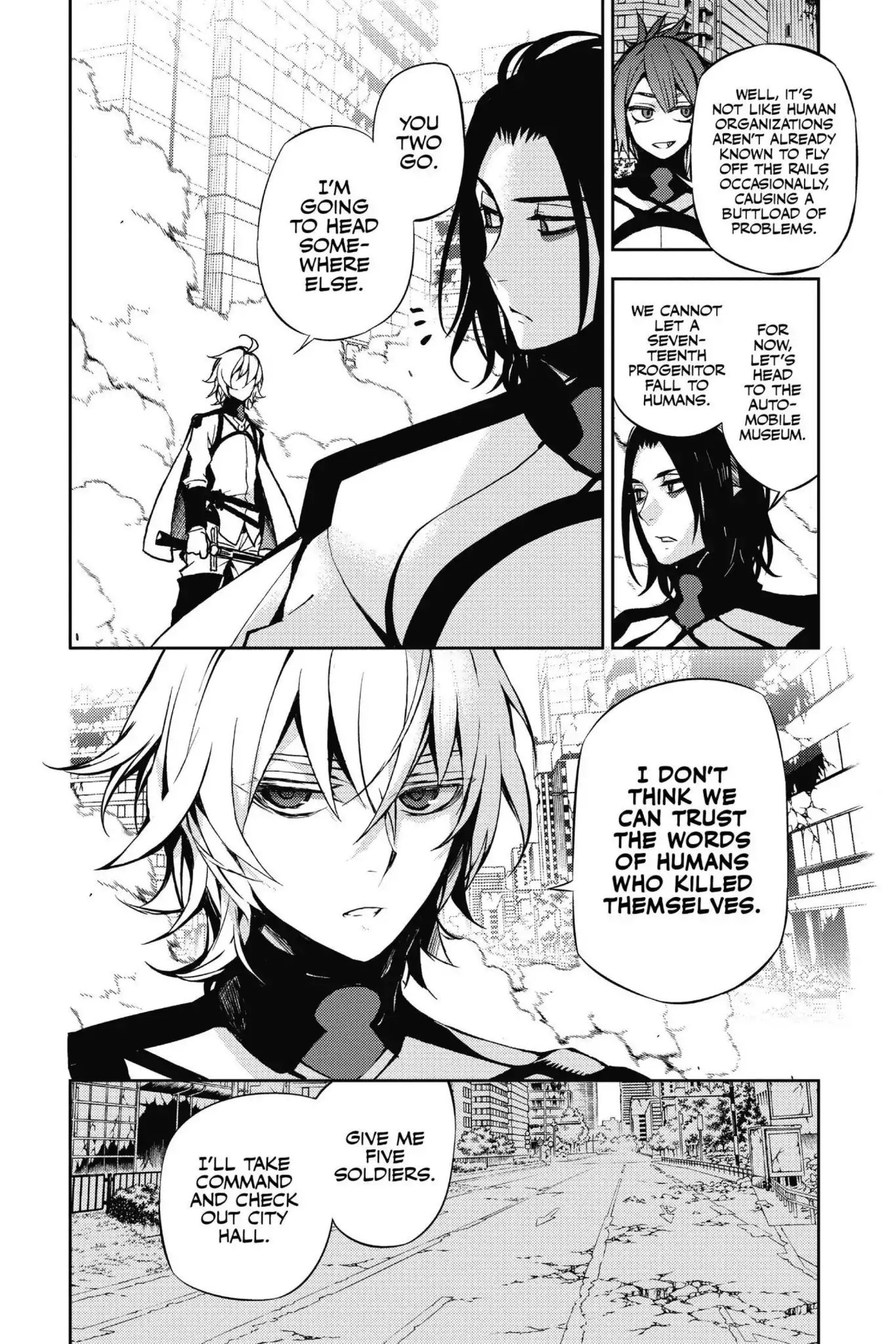 Seraph Of The End - Chapter 30: Sword Of Justice