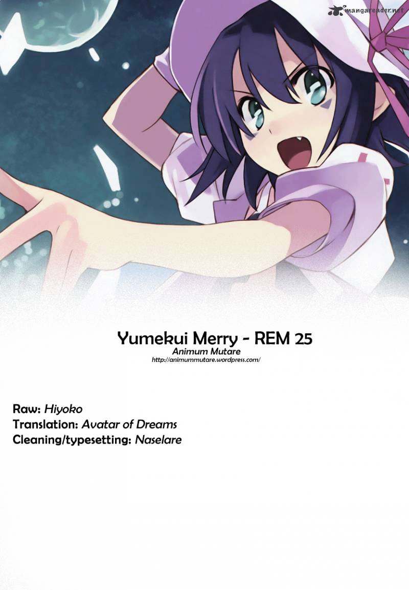 Yumekui Merry - Chapter 25 : Rem 25 Step Three Pursuit