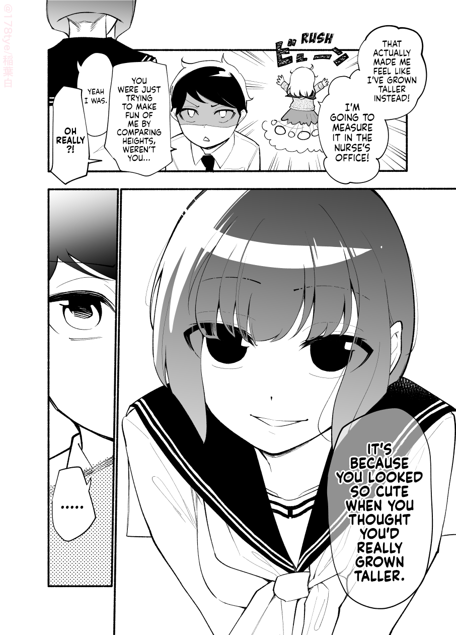 Until the Tall Kouhai (♀) and the Short Senpai (♂) Relationship Develops Into Romance - Chapter 23