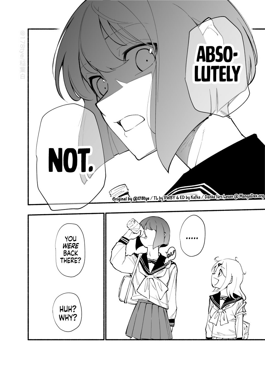 Until the Tall Kouhai (♀) and the Short Senpai (♂) Relationship Develops Into Romance - Chapter 22