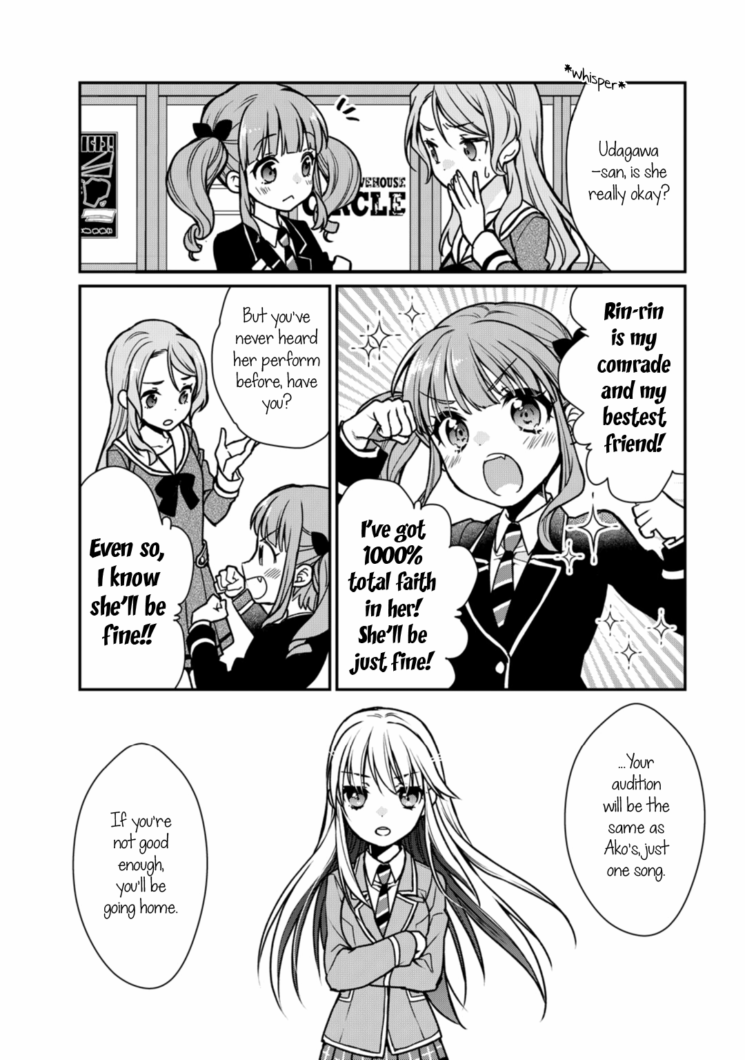 Bang Dream! Girls Band Party! Roselia Stage - Vol.1 Chapter 4: I... Can Play!