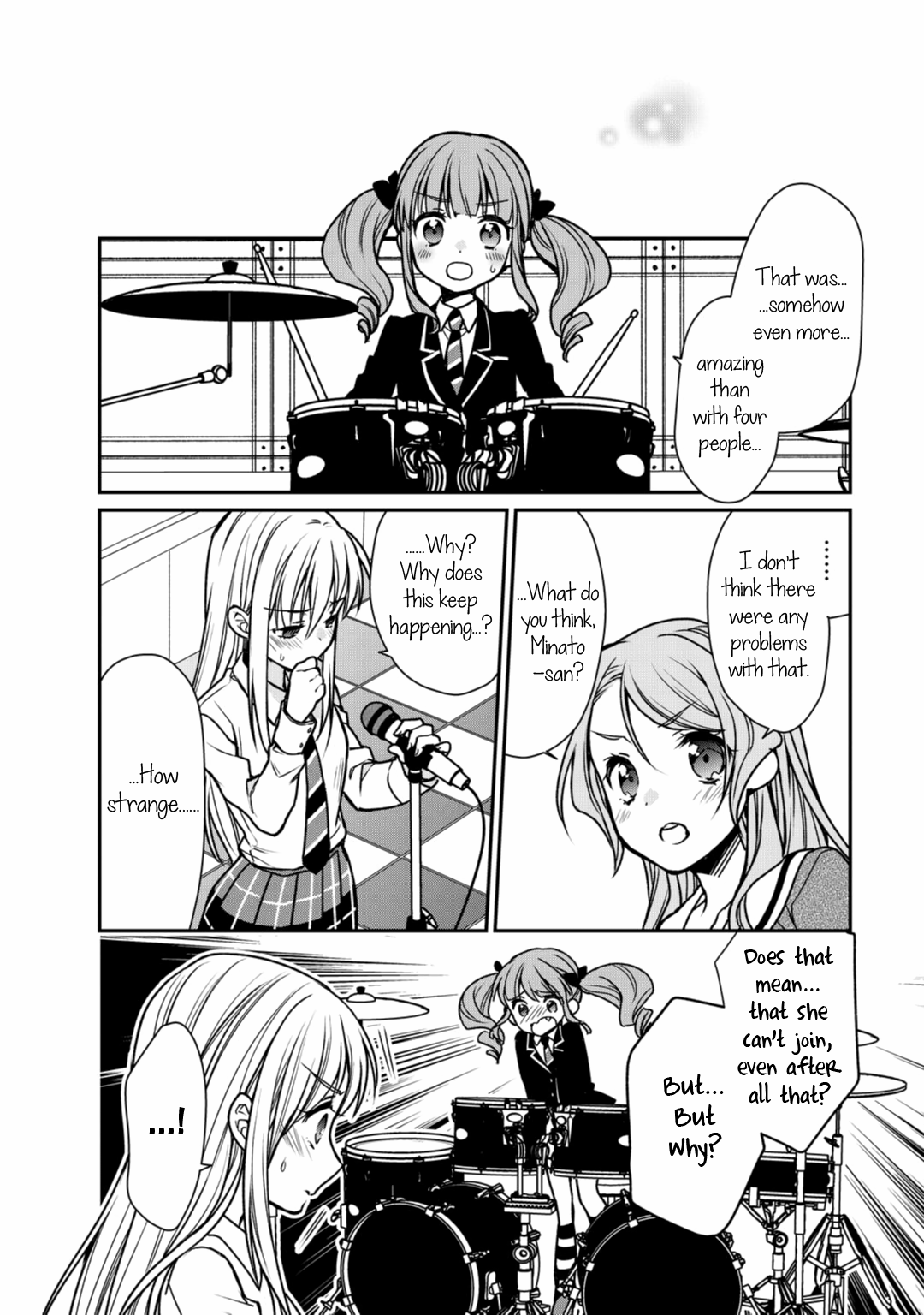 Bang Dream! Girls Band Party! Roselia Stage - Vol.1 Chapter 4: I... Can Play!