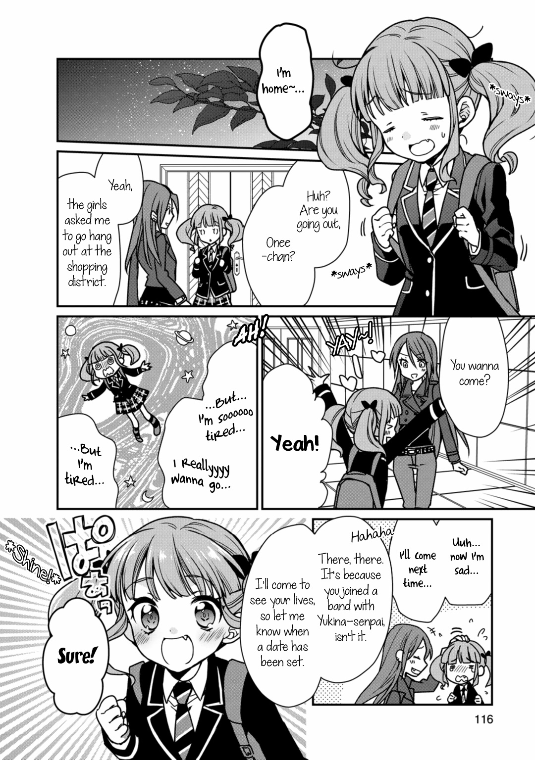 Bang Dream! Girls Band Party! Roselia Stage - Vol.1 Chapter 3: Everyone S Feelings