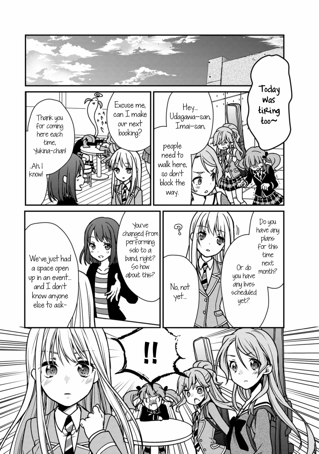 Bang Dream! Girls Band Party! Roselia Stage - Vol.1 Chapter 3: Everyone S Feelings