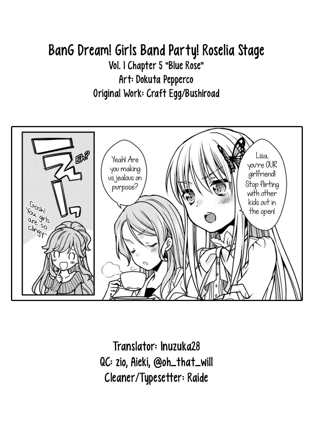 Bang Dream! Girls Band Party! Roselia Stage - Vol.1 Chapter 5: Blue Rose