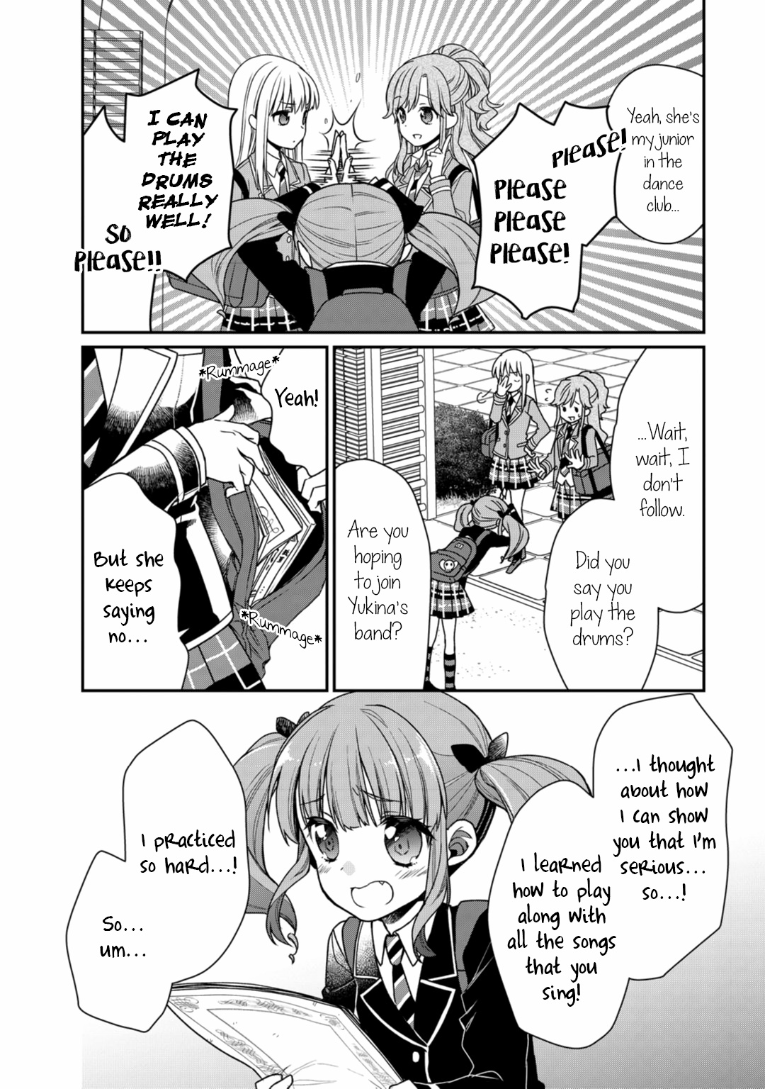 Bang Dream! Girls Band Party! Roselia Stage - Vol.1 Chapter 2: The 2Nd Best Drummer In The World