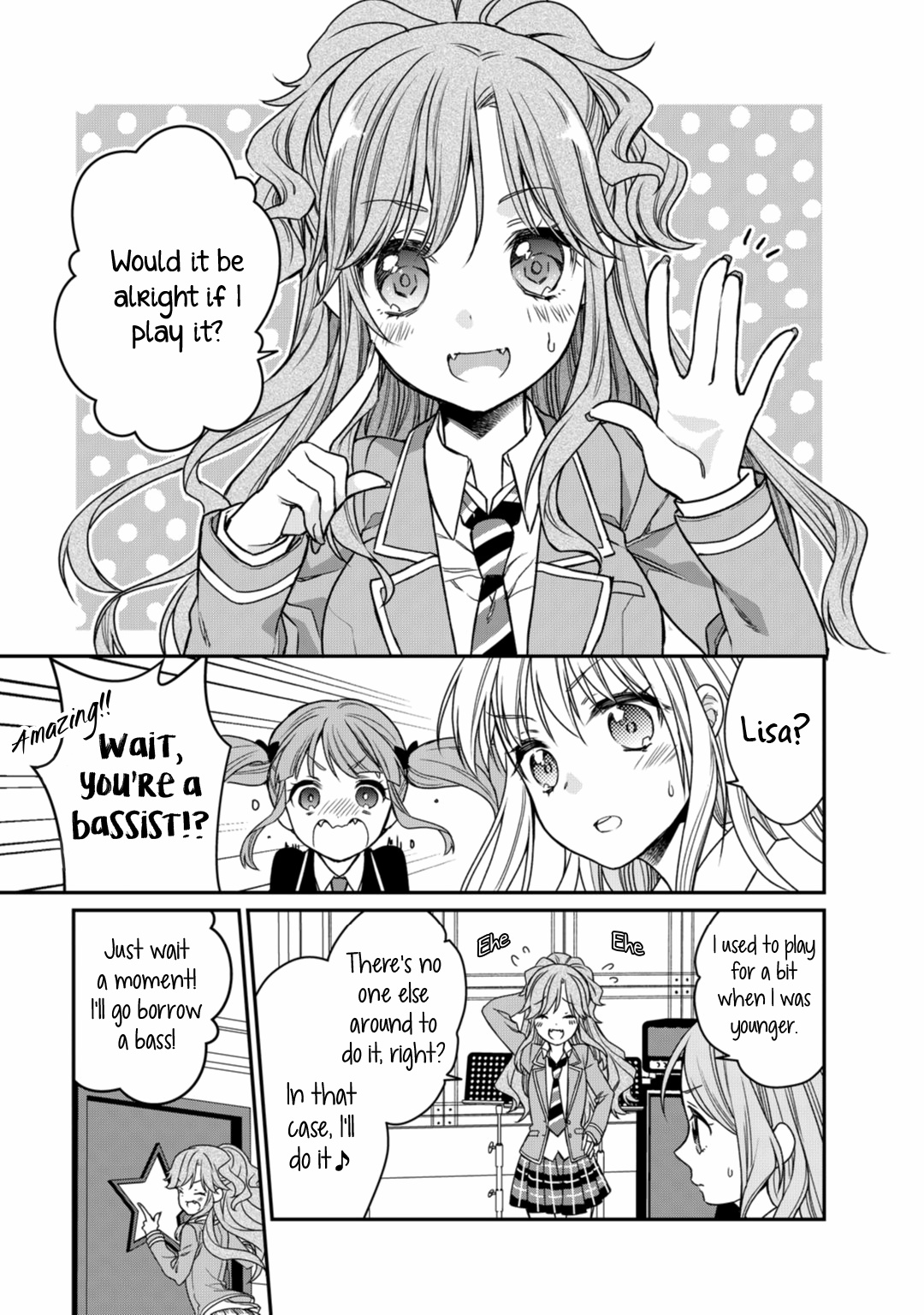 Bang Dream! Girls Band Party! Roselia Stage - Vol.1 Chapter 2: The 2Nd Best Drummer In The World