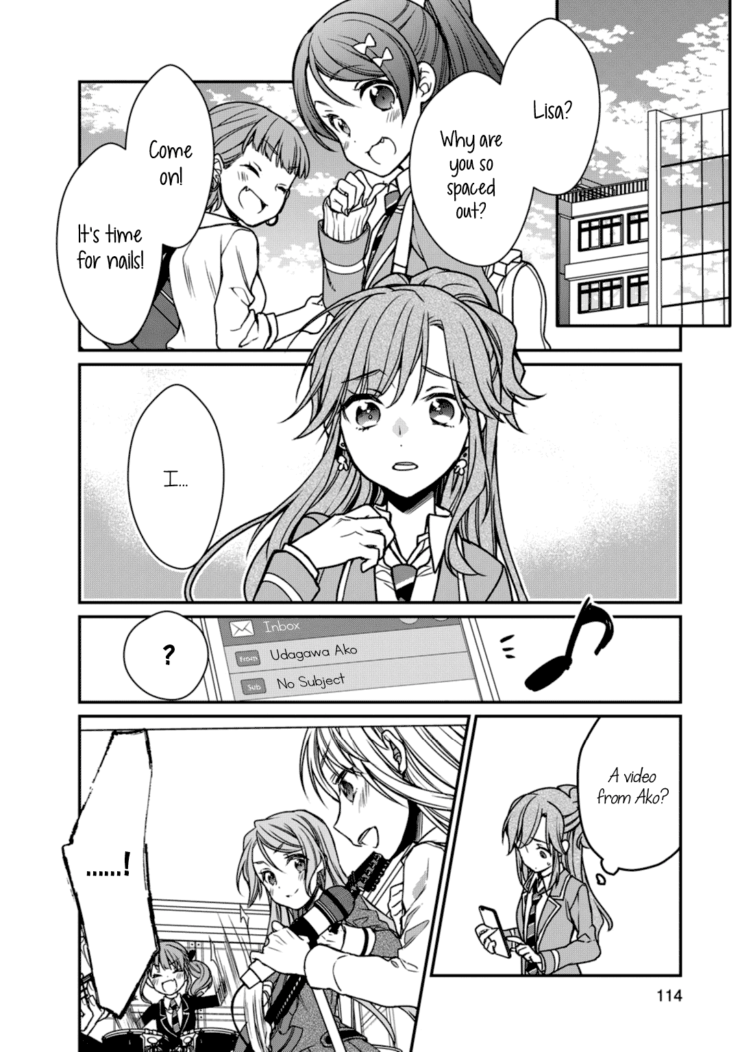 Bang Dream! Girls Band Party! Roselia Stage - Vol.2 Chapter 9: These 5 People, Again