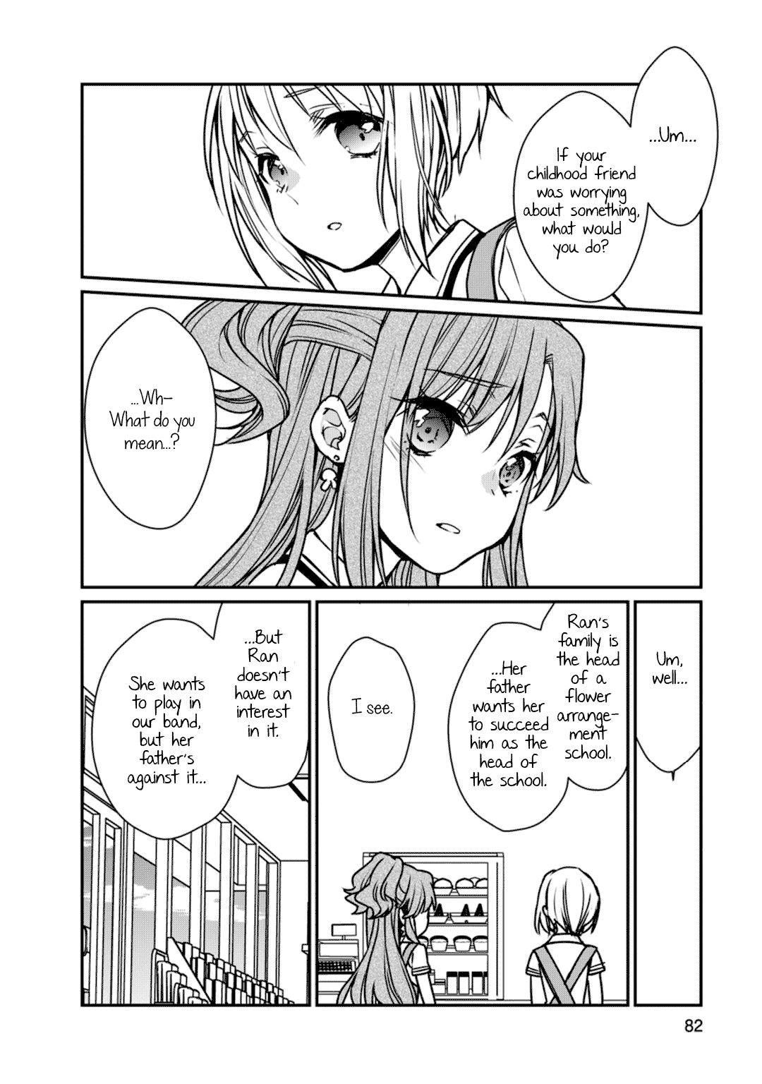 Bang Dream! Girls Band Party! Roselia Stage - Vol.2 Chapter 8: A Best Friend S Duty