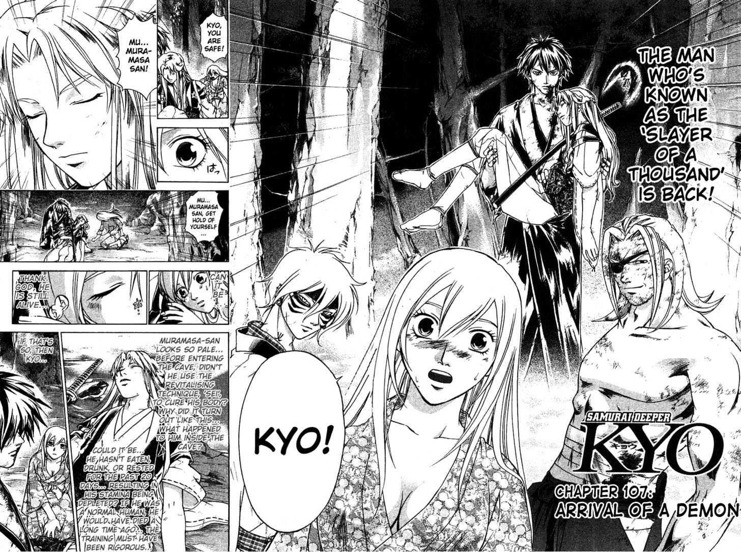 Samurai Deeper Kyo - Chapter 107 : The Demon S Return