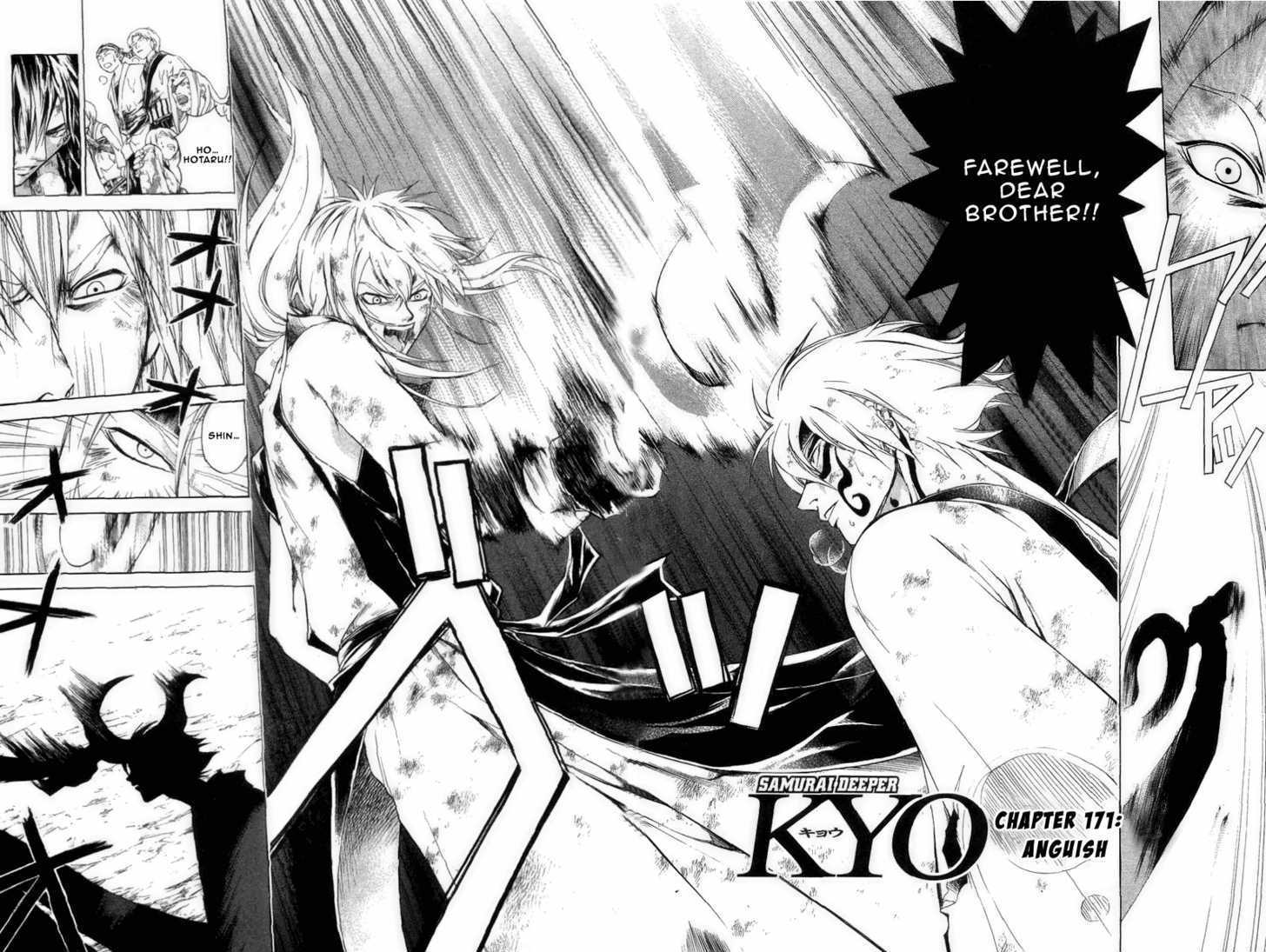 Samurai Deeper Kyo - Chapter 171 : Anguish