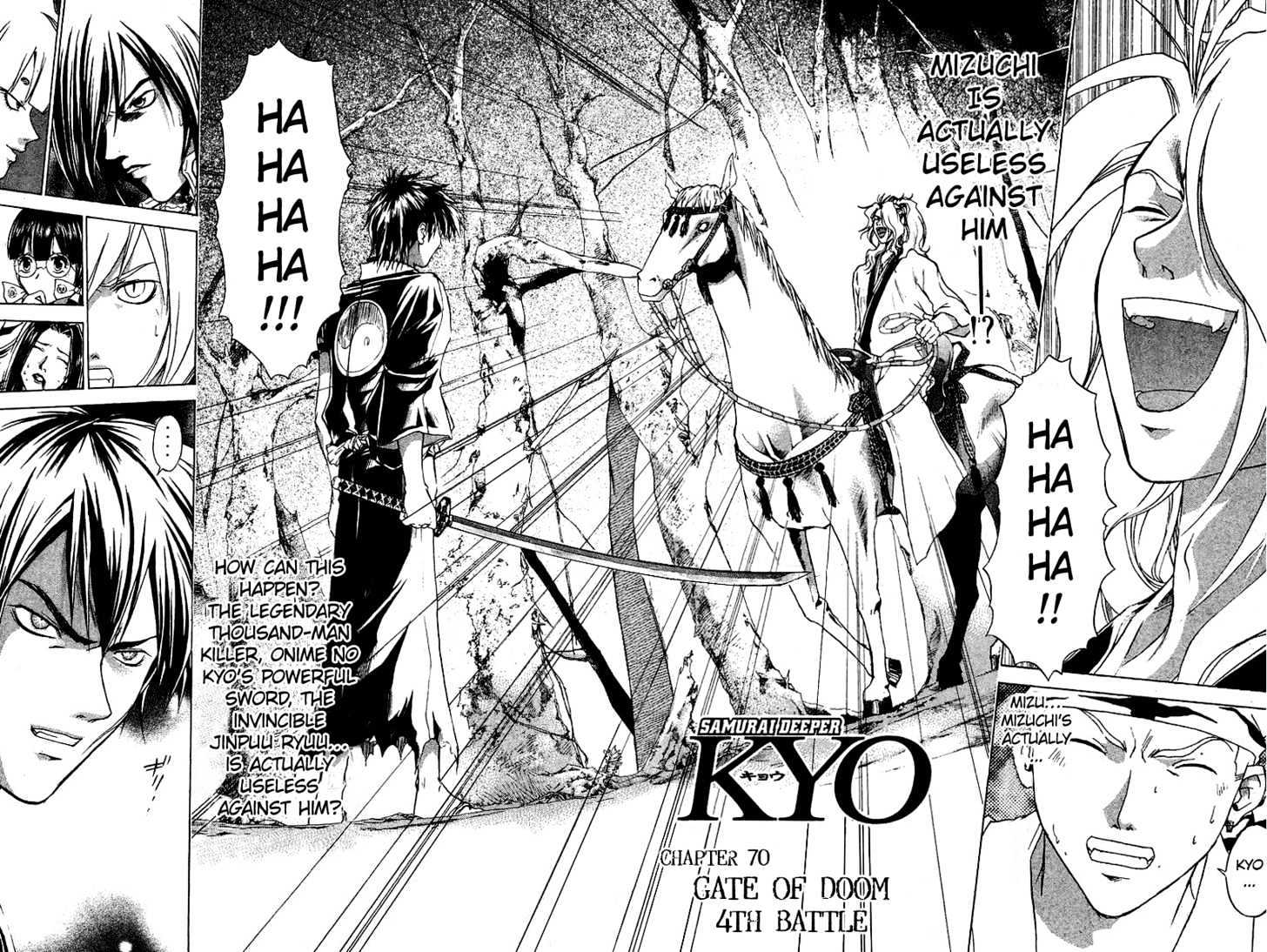 Samurai Deeper Kyo - Chapter 70 : Gate Of Doom: Fourth Battle