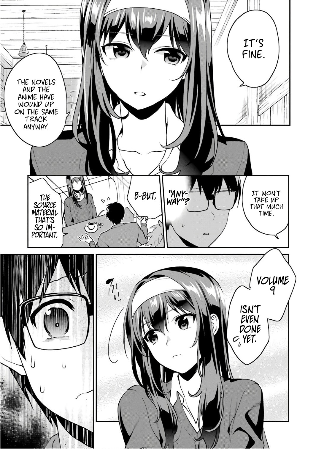 Saenai Kanojo No Sodatekata - Koisuru Metronome - Chapter 47: How To Continue A Story Where I'm Absent