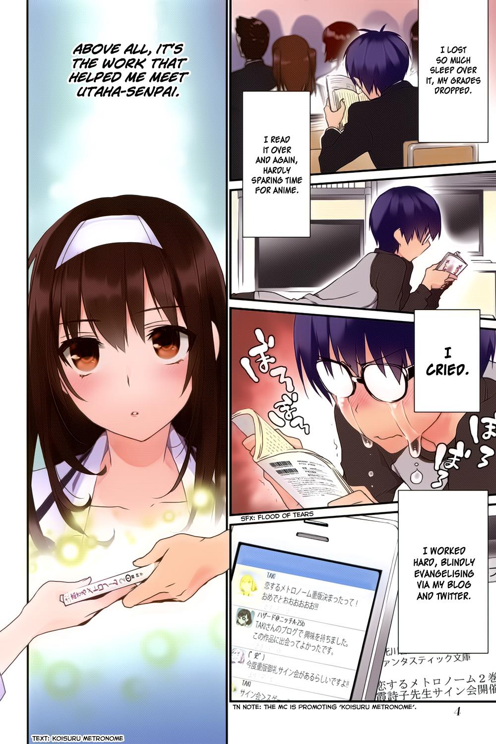 Saenai Kanojo No Sodatekata - Koisuru Metronome - Chapter 6