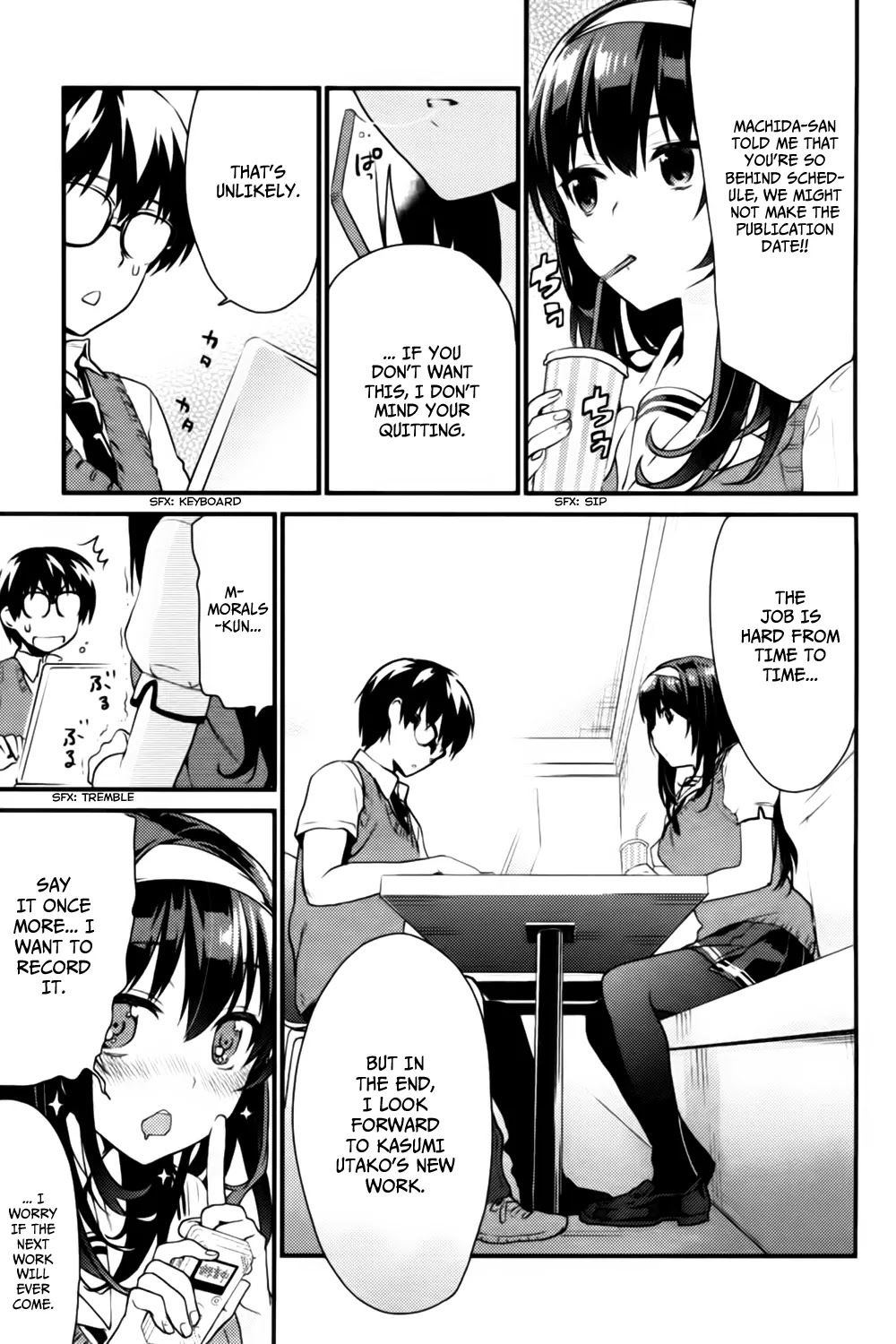 Saenai Kanojo No Sodatekata - Koisuru Metronome - Chapter 5.5: Extra Episode