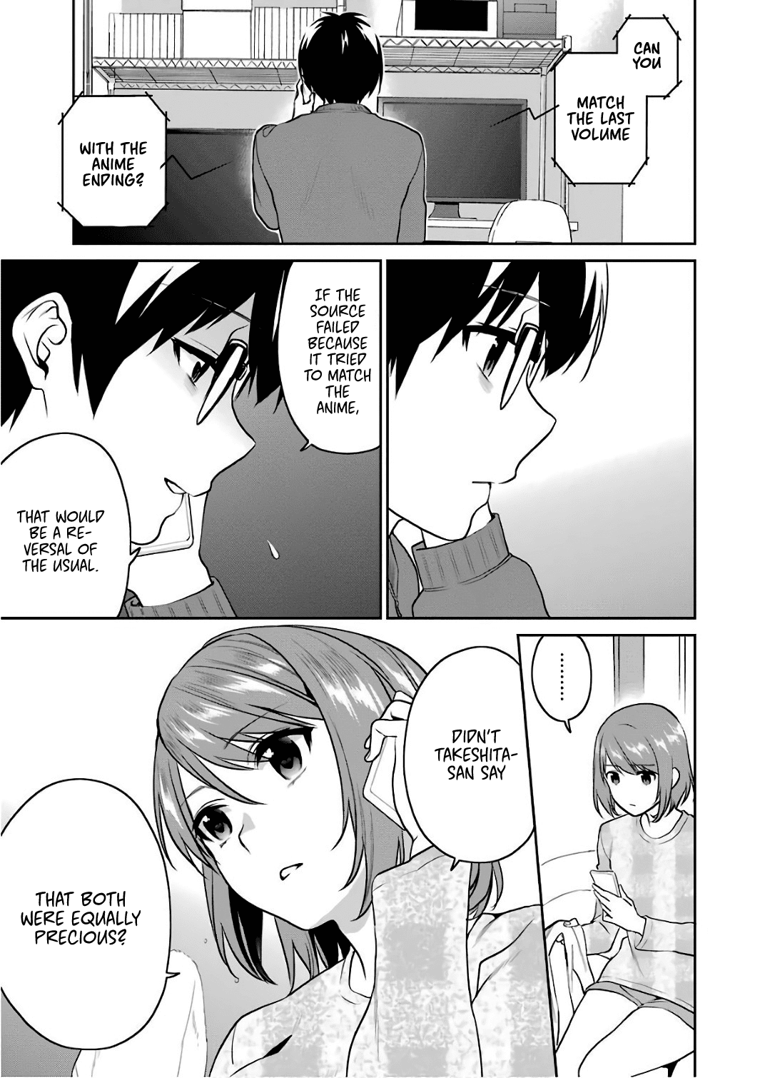 Saenai Kanojo No Sodatekata - Koisuru Metronome - Chapter 48: How To Challenge What Has Yet To Come