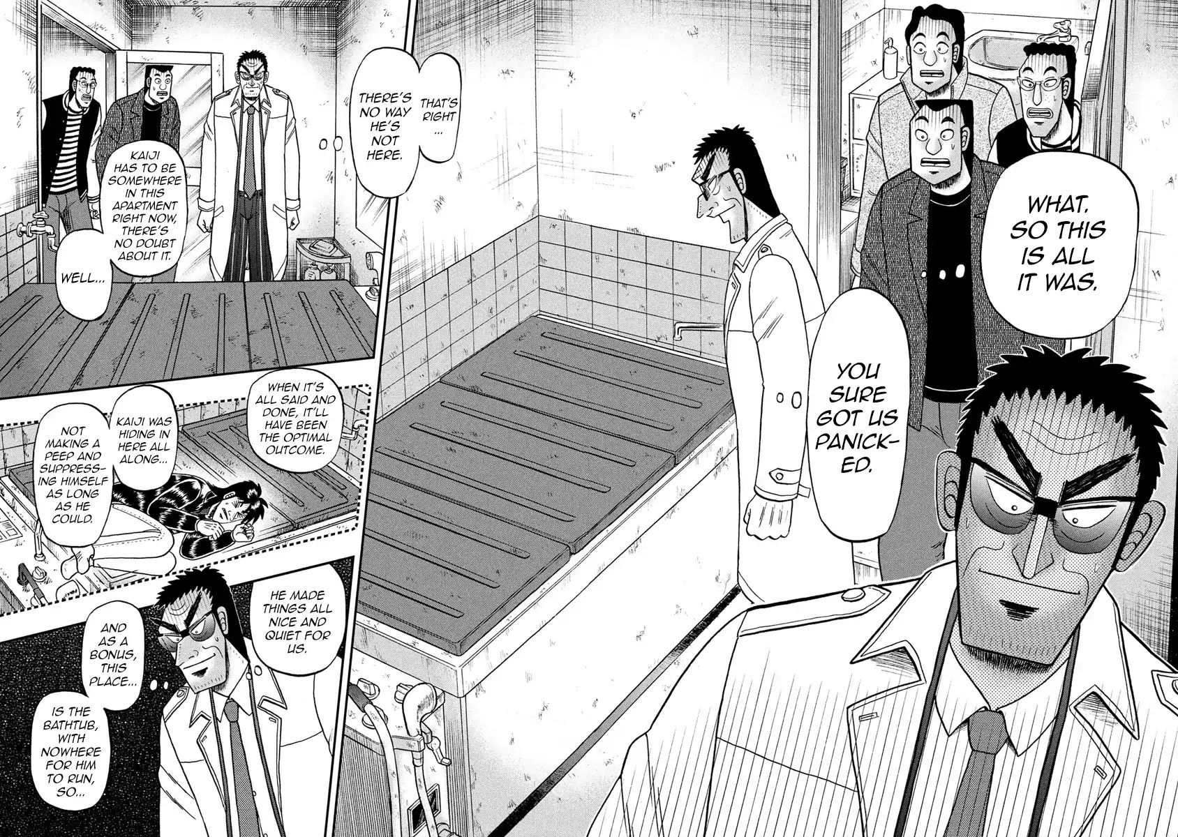 Kaiji Series - 6Th Part: Tobaku Datenroku Kaiji: 24Oku Dasshutsu Hen - Chapter 61: Search