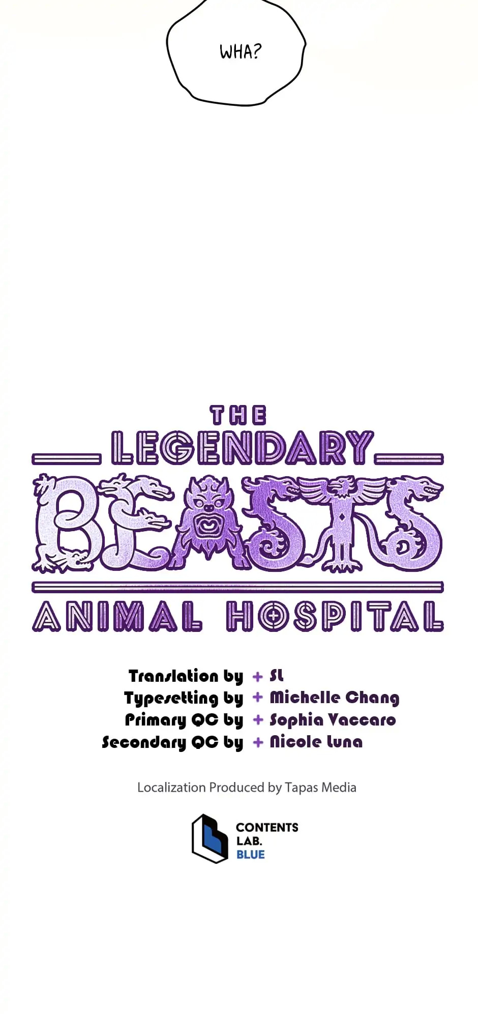 The Legendary Beasts Animal Hospital - Chapter 72