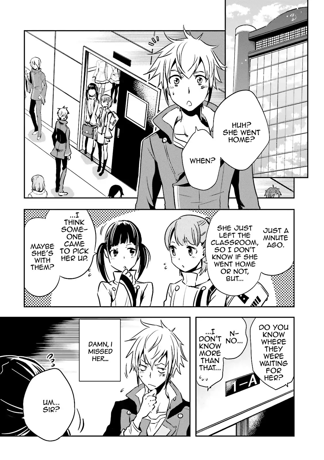 Tokyo Ravens - Chapter 30: Upperclassmen