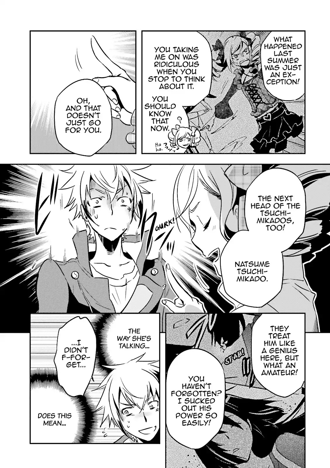 Tokyo Ravens - Chapter 30: Upperclassmen