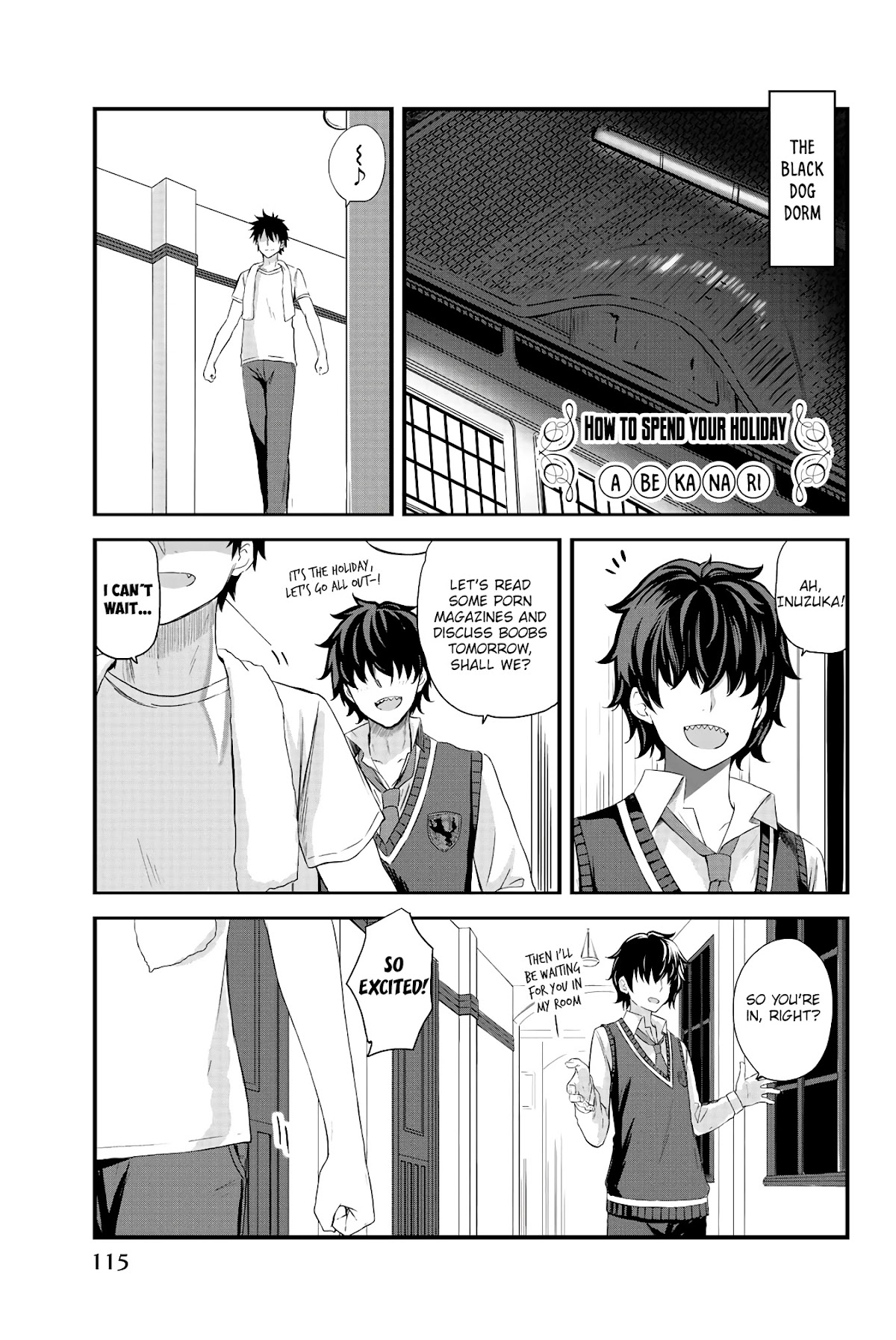 Kishuku Gakkou No Juliet: The Official Anthology - Chapter 13: How To Spend Your Holiday