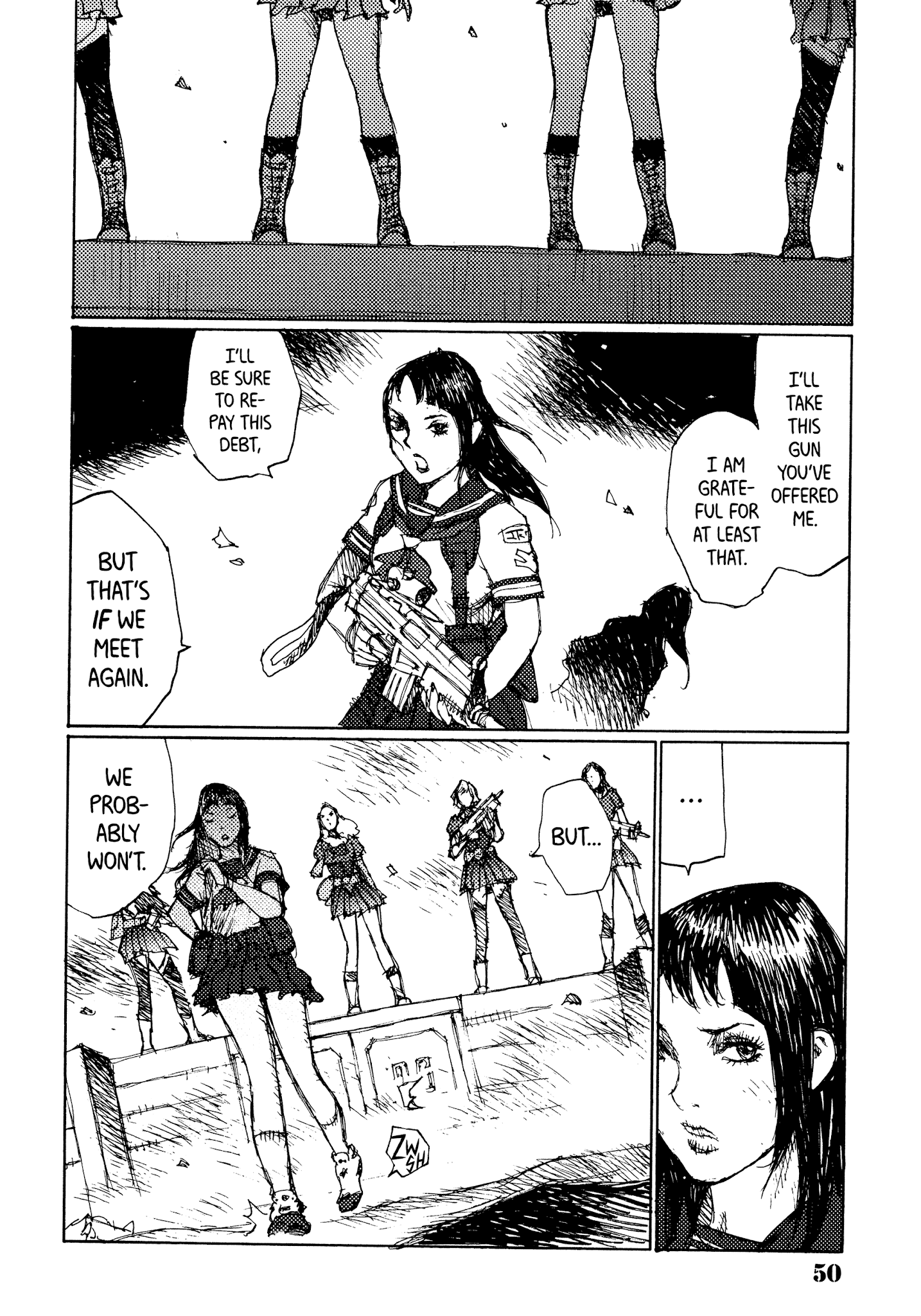 Joshi Kouhei - Chapter 33: The Mercenaries' Afternoon 04