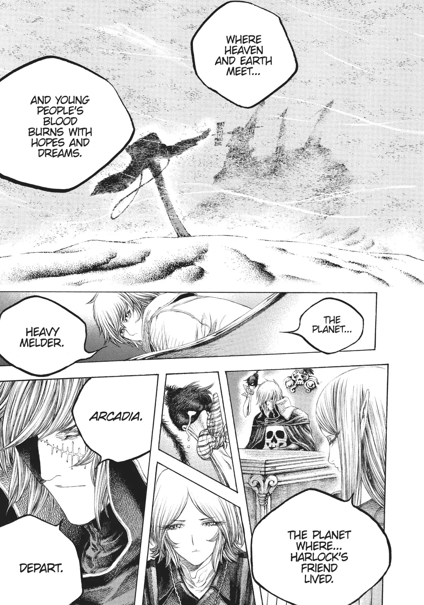 Captain Harlock: Dimensional Voyage - Vol.9 Chapter 43: Sorrow S Choice