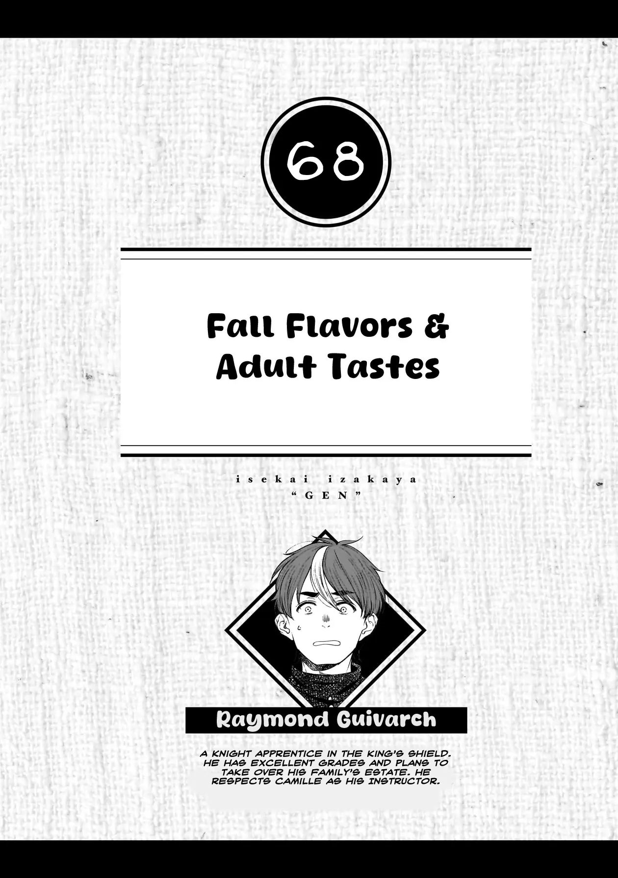 Isekai Izakaya - Vol.12 Chapter 68: Fall Flavors & Adult Tastes