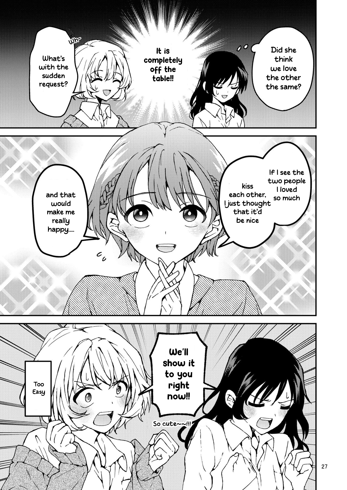 Lemonade - Poly Yuri Anthology - Vol.1 Chapter 4: With "Her"!? (Kawauchi)