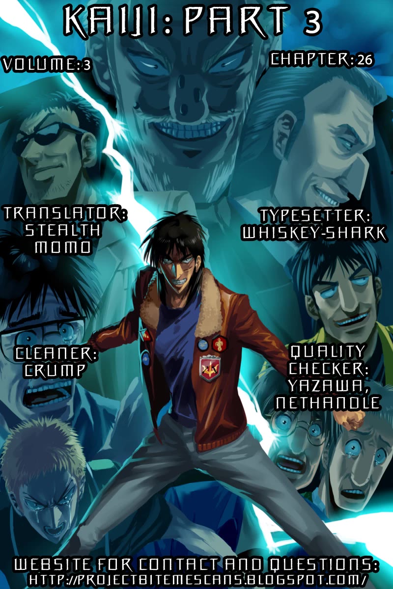 Gambling Outcast Kaiji - Kaiji Part 3 - Chapter 26: Hunting Criminals