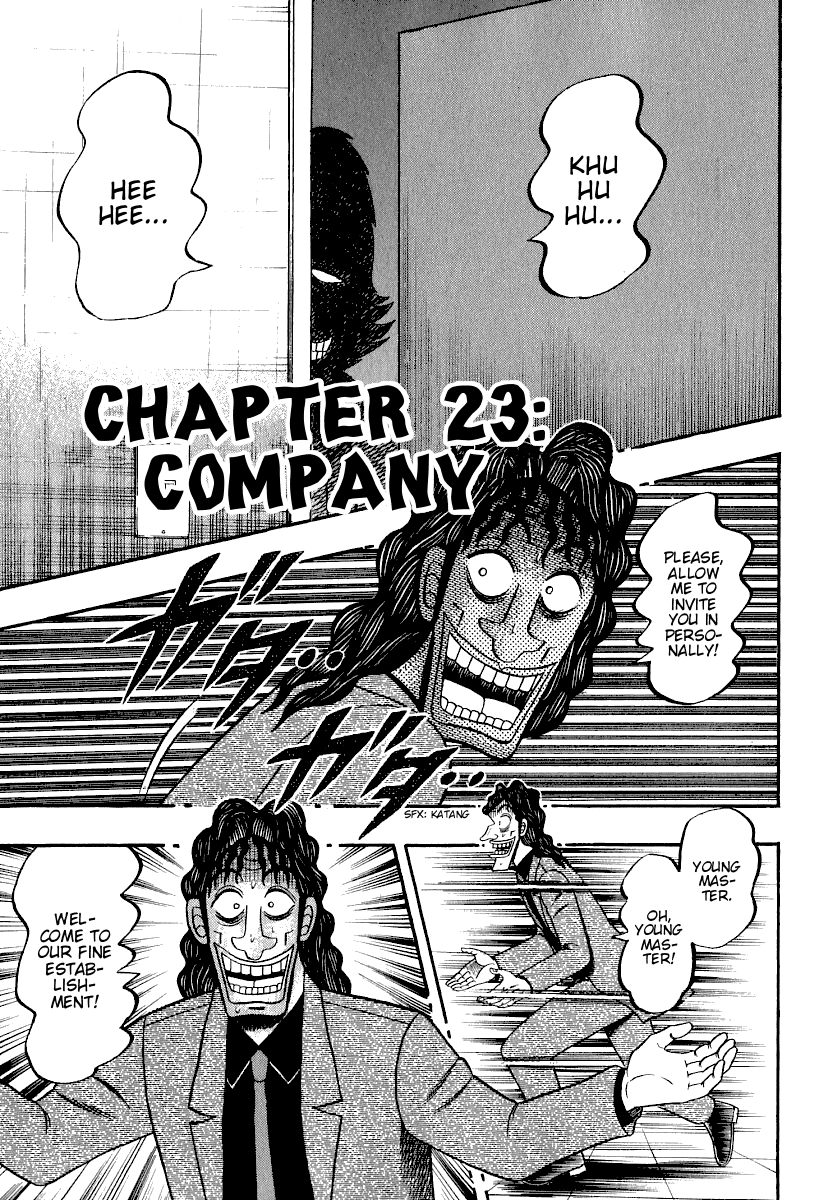 Gambling Outcast Kaiji - Kaiji Part 3 - Chapter 23: Company