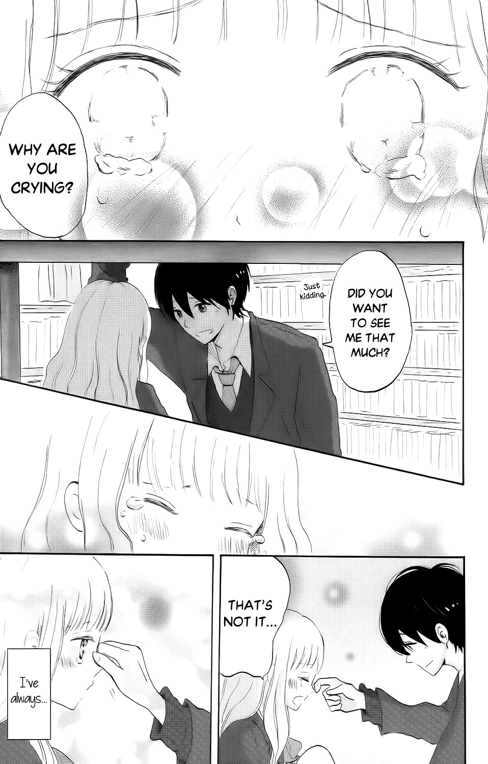 Koi No Mizu Kudasai - Vol.01 Chapter 04 : A Library For Two, A Secret Temperature