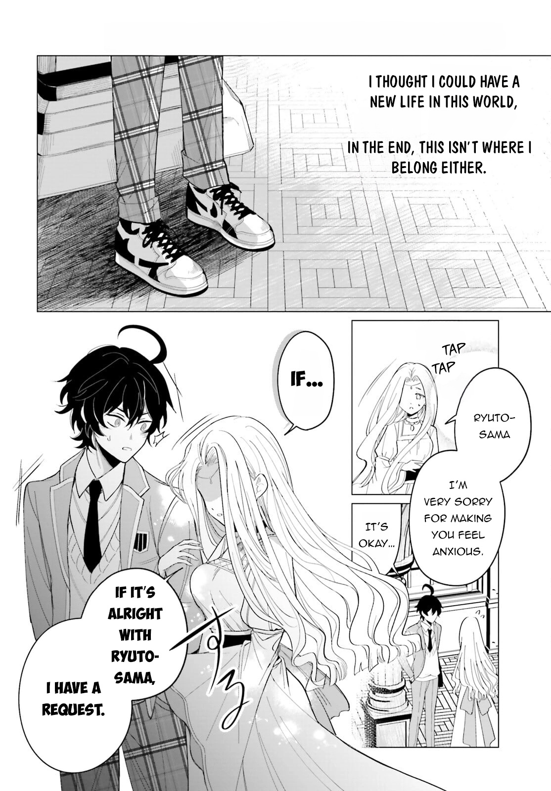 Maou Reijou No Shikousha - Isekai Shitsuji Wa Ouse No Mama Ni - Chapter 1: For The Sake Of Someone