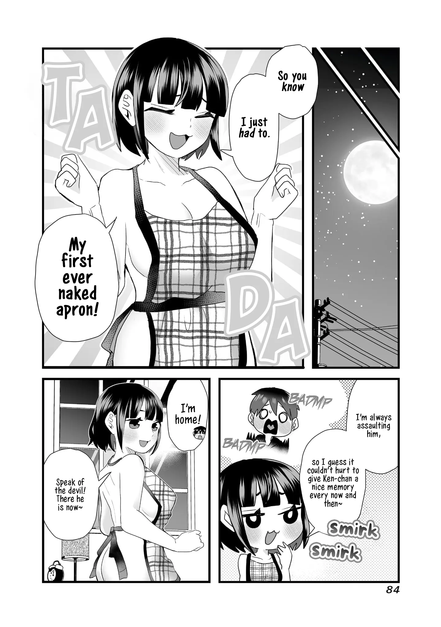 Sacchan To Ken-Chan Wa Kyou Mo Itteru - Vol.1 Chapter 10: My Girlfriend's Naked Apron.