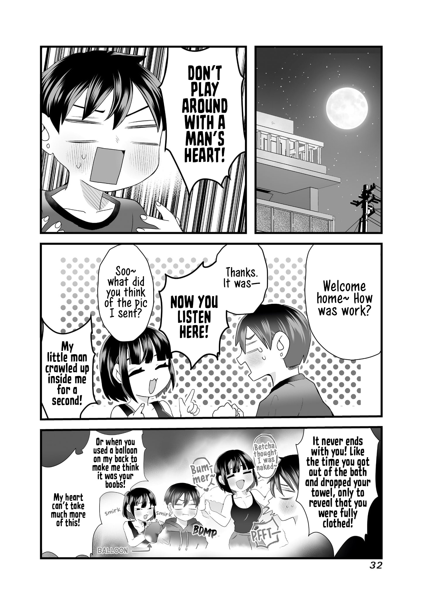 Sacchan To Ken-Chan Wa Kyou Mo Itteru - Vol.1 Chapter 4: My Girlfriend Is Toying With Me.