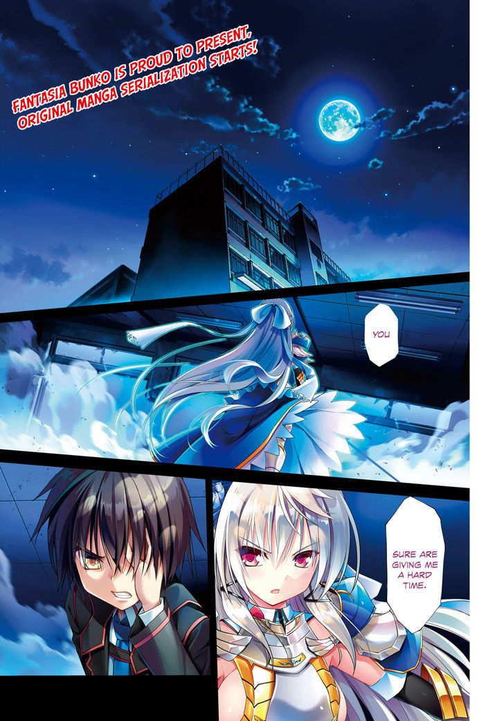 Izure Shinwa No Houkago Sensou - Chapter 1 : A Chance Encounter At Night