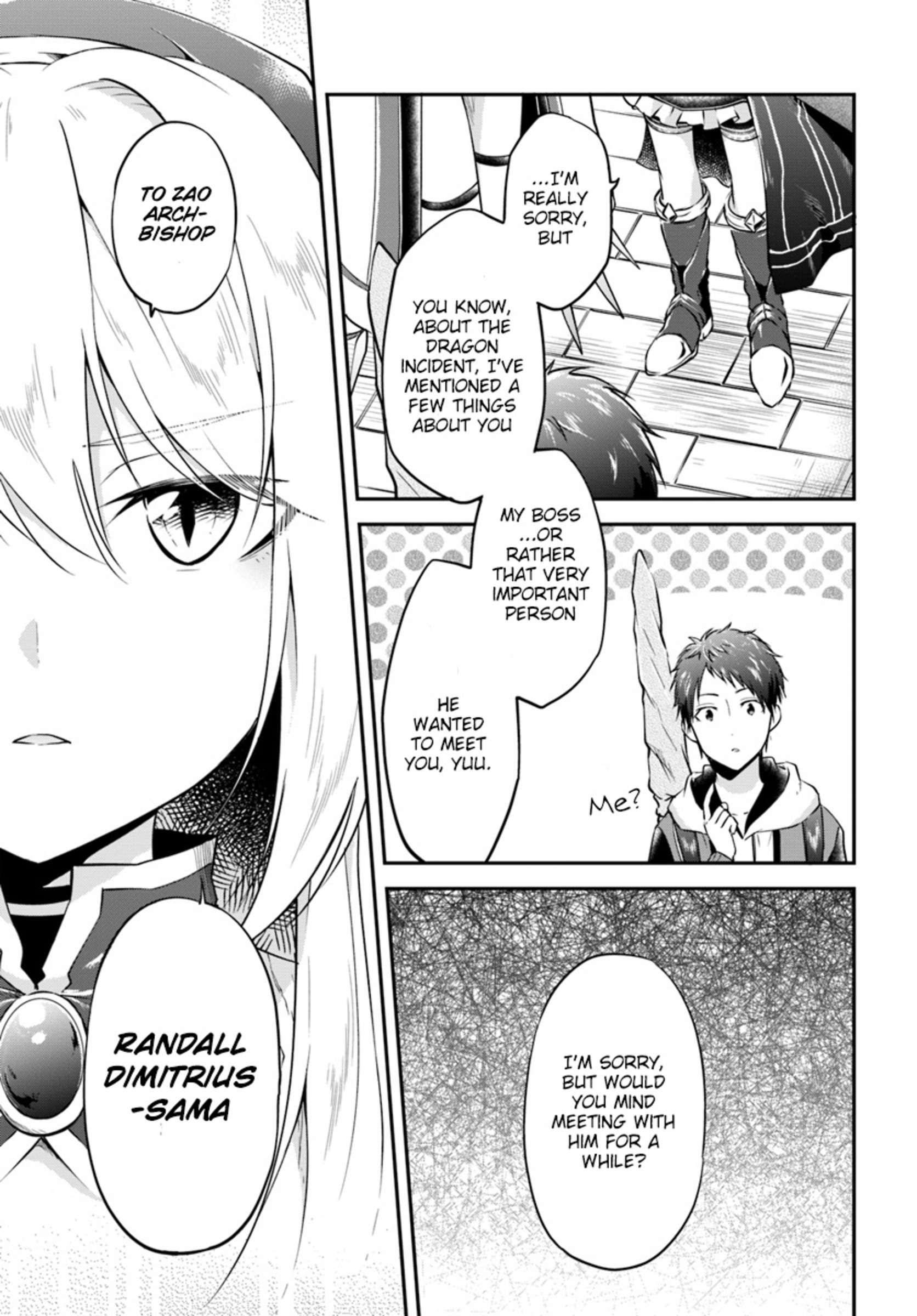 Isekai Cheat Survival Meshi - Chapter 18: The Young Archbishop