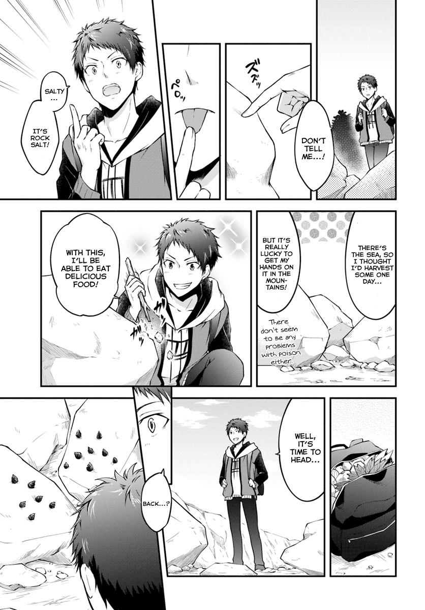 Isekai Cheat Survival Meshi - Chapter 3: Mountain Harvest