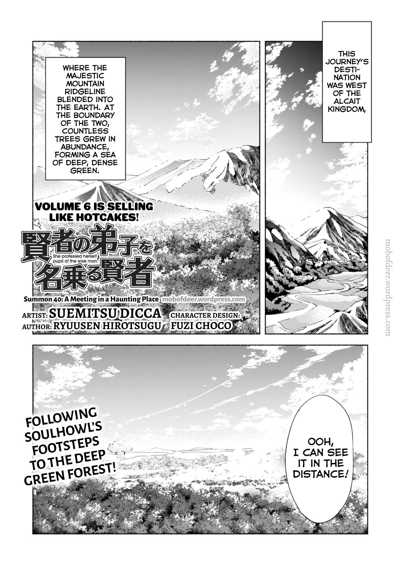 Kenja No Deshi Wo Nanoru Kenja - Chapter 40: A Meeting In A Haunting Place