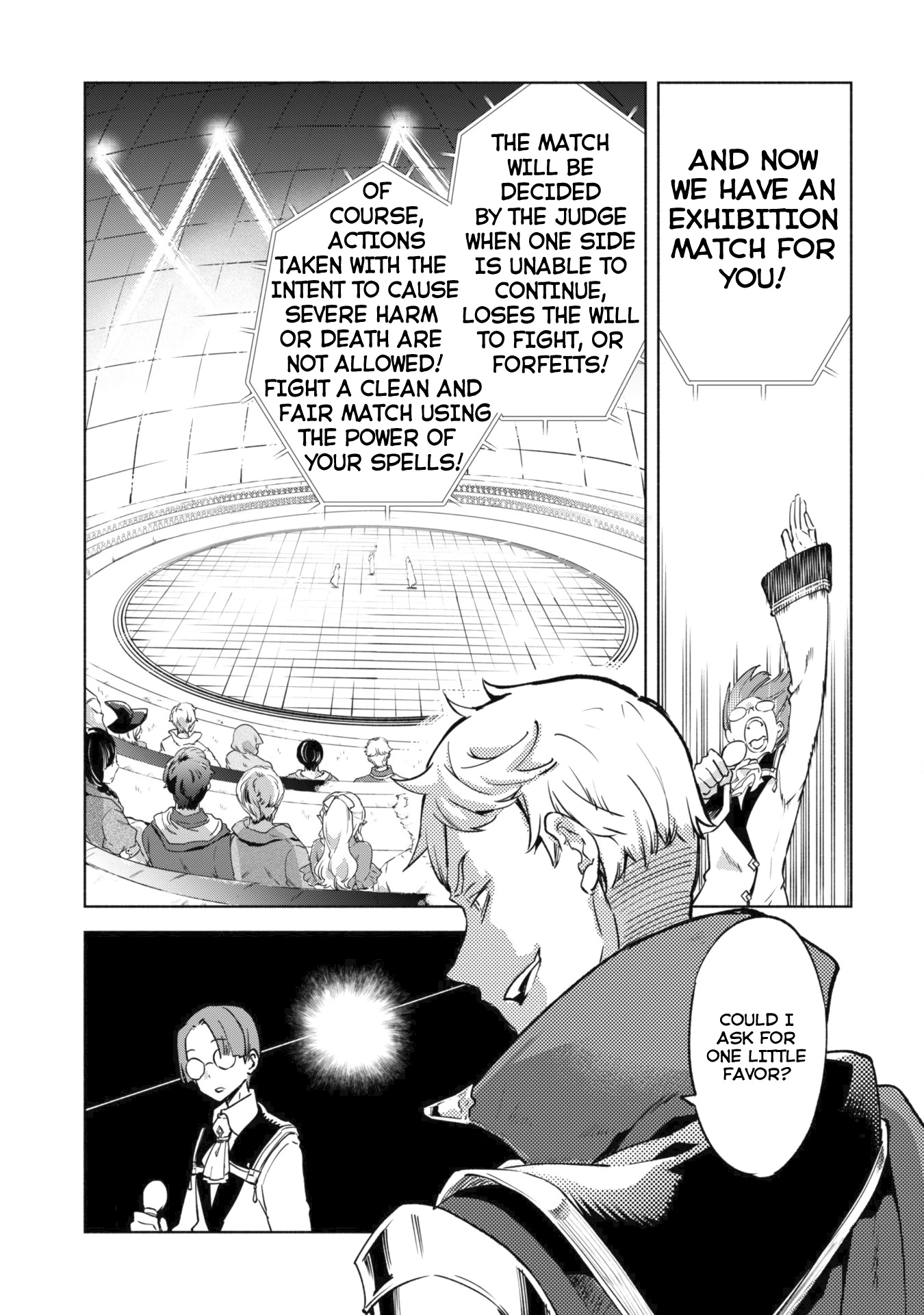 Kenja No Deshi Wo Nanoru Kenja - Chapter 28: Exhibition Match