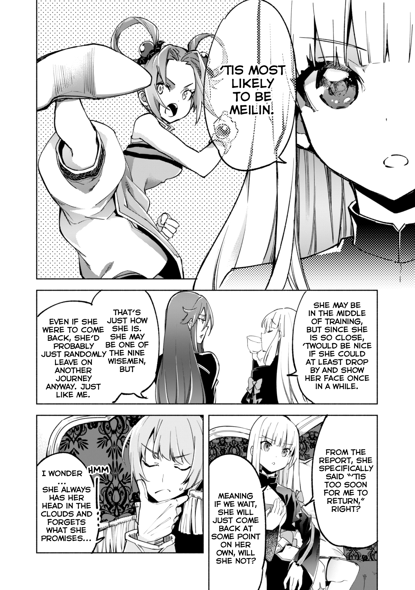 Kenja No Deshi Wo Nanoru Kenja - Chapter 36: The Ascetic Girl