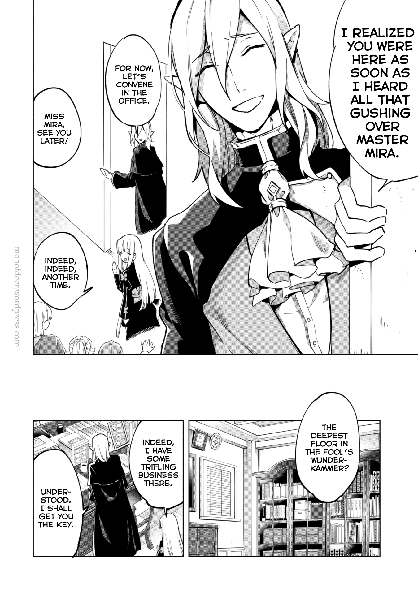 Kenja No Deshi Wo Nanoru Kenja - Chapter 36: The Ascetic Girl