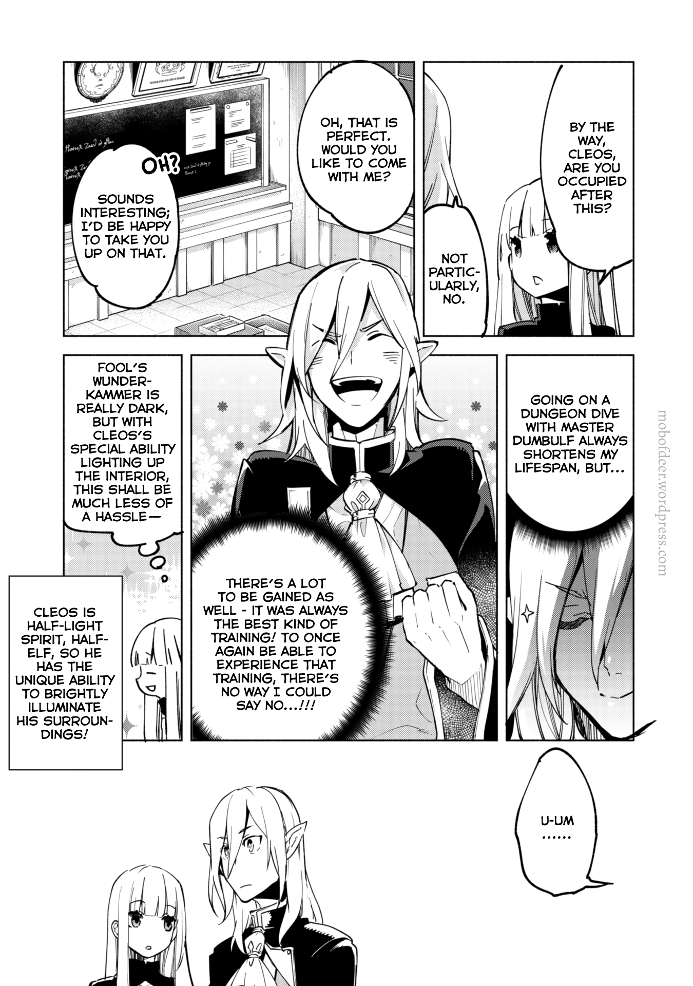 Kenja No Deshi Wo Nanoru Kenja - Chapter 36: The Ascetic Girl