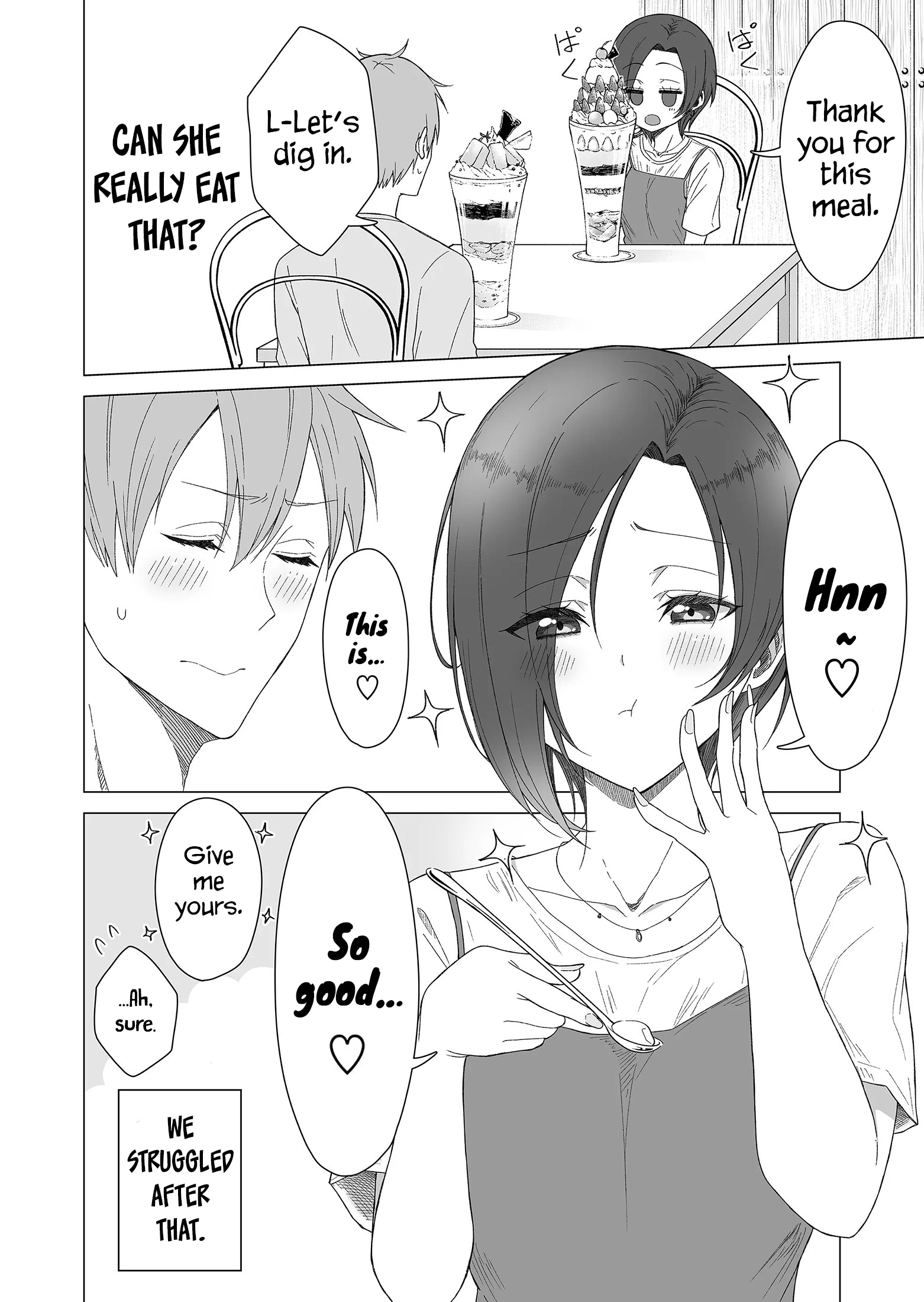 Amai-San Wa Tsumetakute Amai - Chapter 12