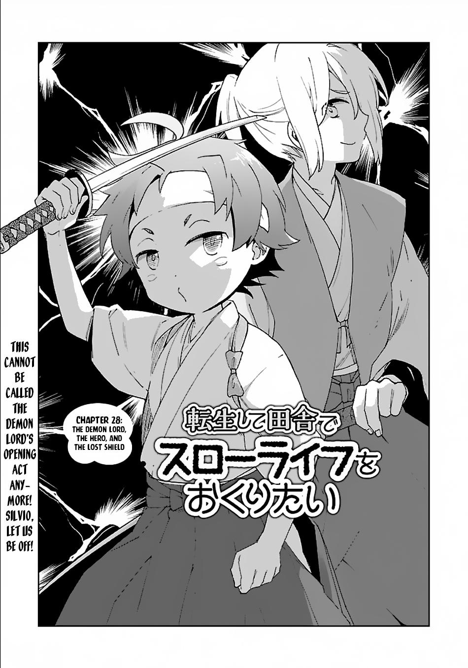 Tensei Shite Inaka De Slowlife Wo Okuritai - Chapter 28