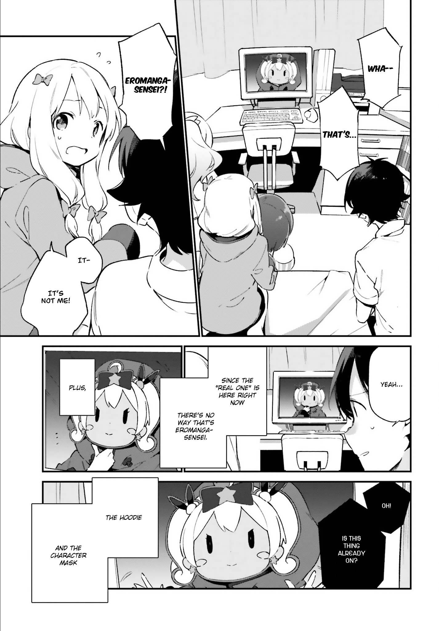 Ero Manga Sensei - Chapter 37: Eromanga-Sensei Vs. Eromanga-Sensei G