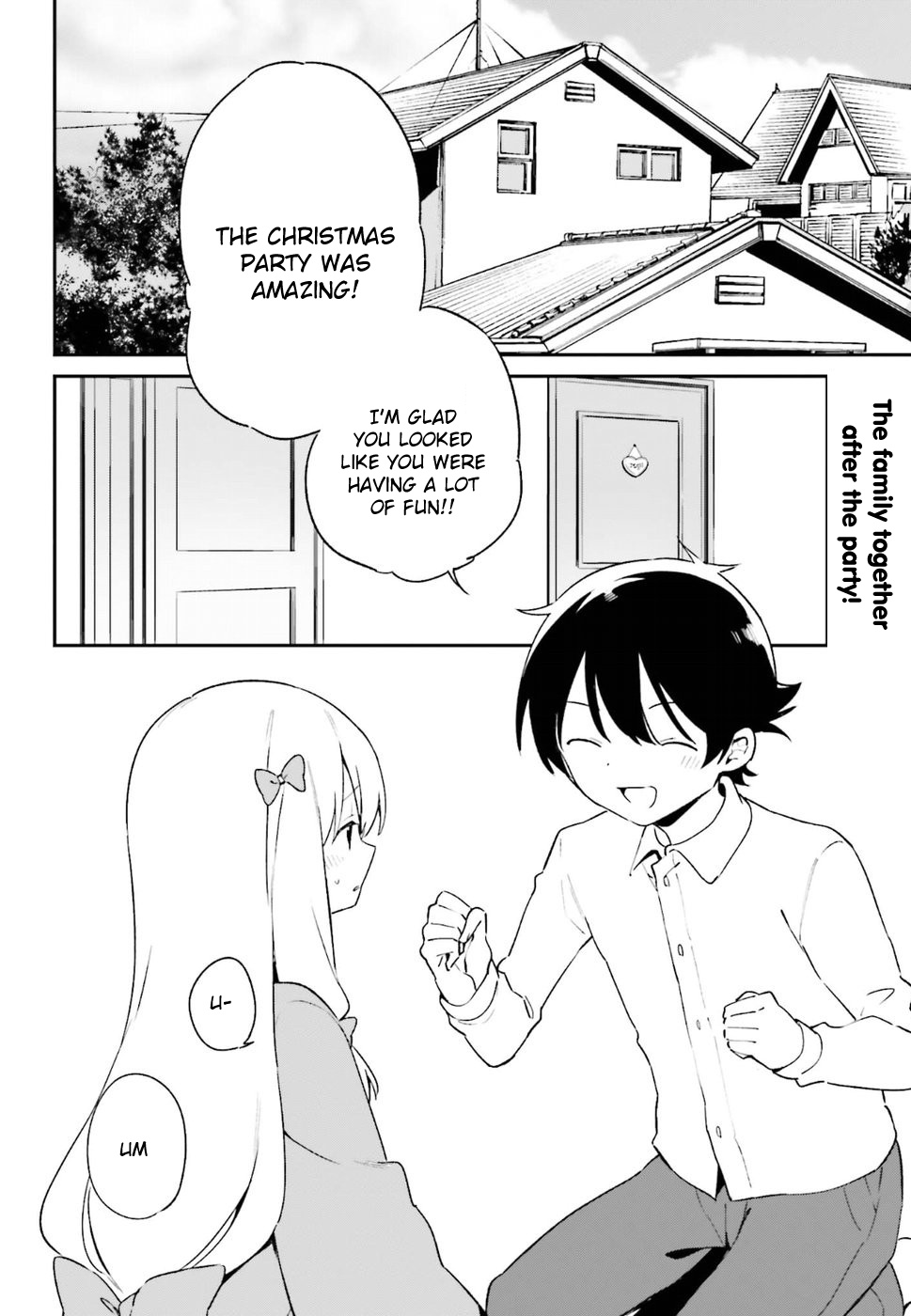 Ero Manga Sensei - Chapter 54: Sagiri's Christmas Epilogue