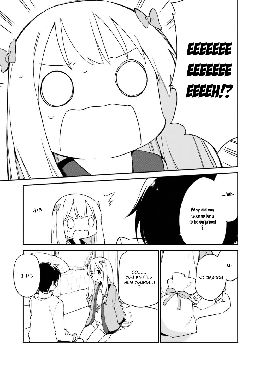 Ero Manga Sensei - Chapter 54: Sagiri's Christmas Epilogue